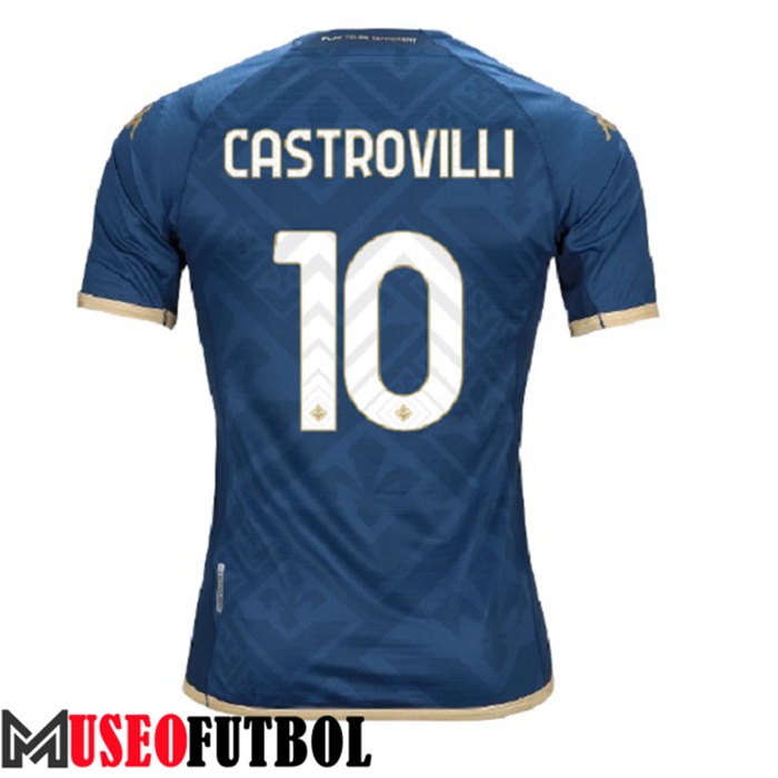 Camiseta ACF Fiorentina (CASTROVILLI #10) 2022/2023 Tercera