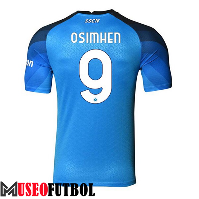 Camiseta SSC Napoli (OSIMHEN #9) 2022/2023 Primera