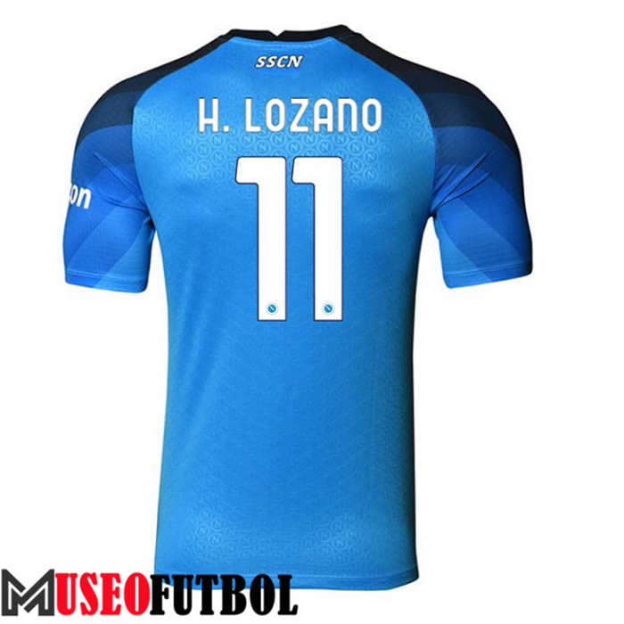 Camiseta SSC Napoli (H. LOZANO #11) 2022/2023 Primera