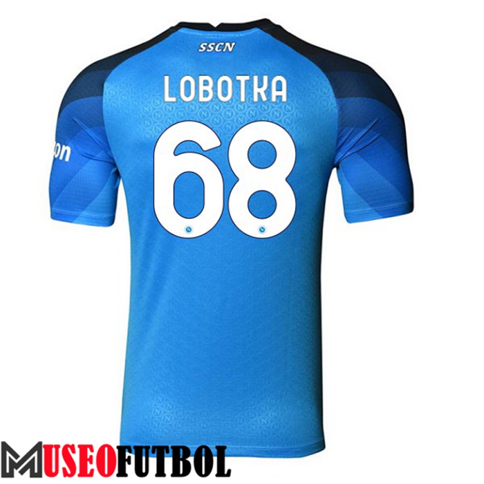 Camiseta SSC Napoli (LOBOTKA #68) 2022/2023 Primera