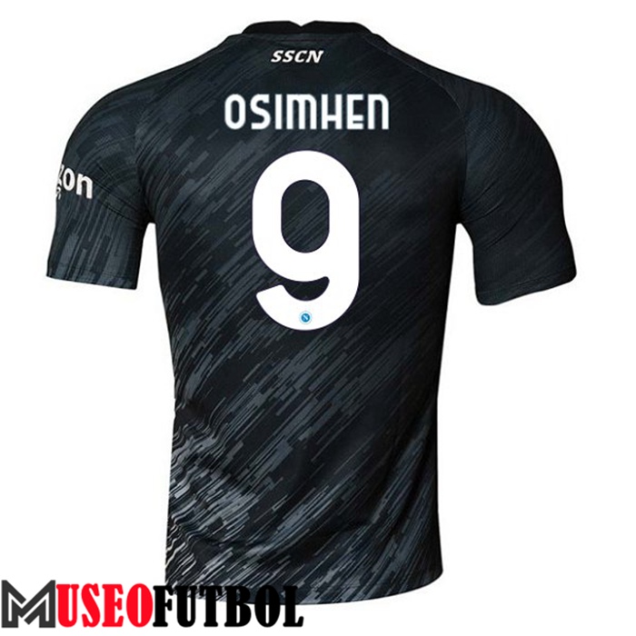 Camiseta SSC Napoli (OSIMHEN #9) 2022/2023 Tercera