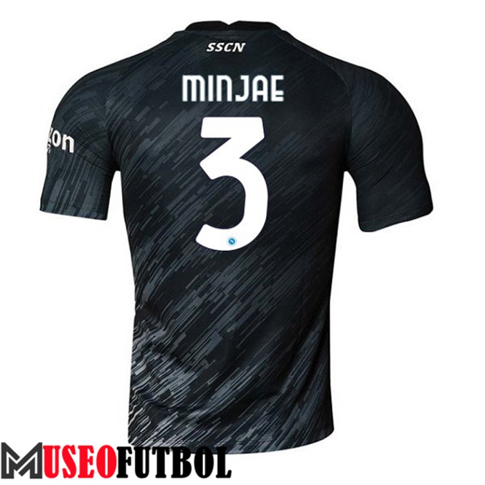 Camiseta SSC Napoli (MINJAE #3) 2022/2023 Tercera