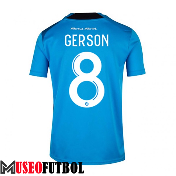 Camiseta Marsella (GERSON #8) 2022/2023 Tercera