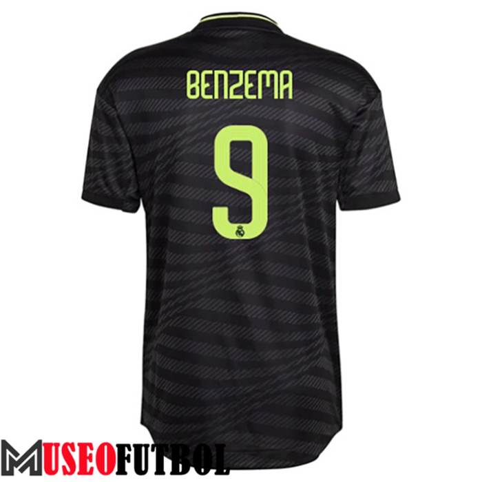 Camiseta Real Madrid (BENZEMA #9) 2022/2023 Tercera