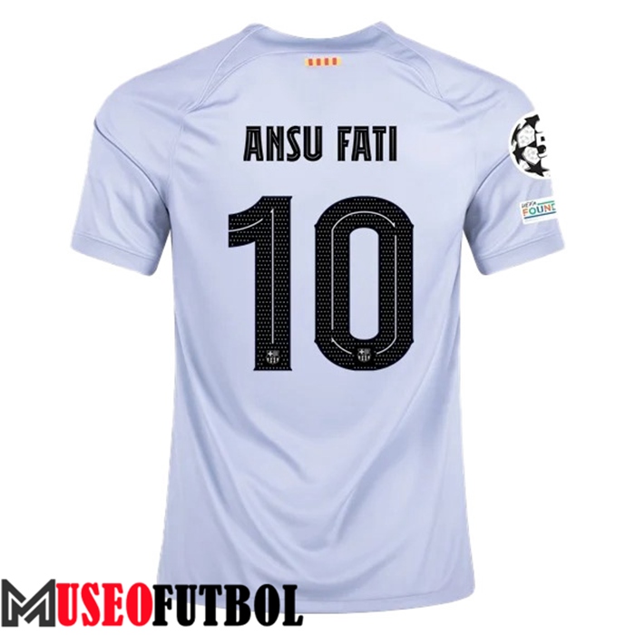 Camiseta Barcelona (ANSU FATI #10) 2022/2023 Tercera