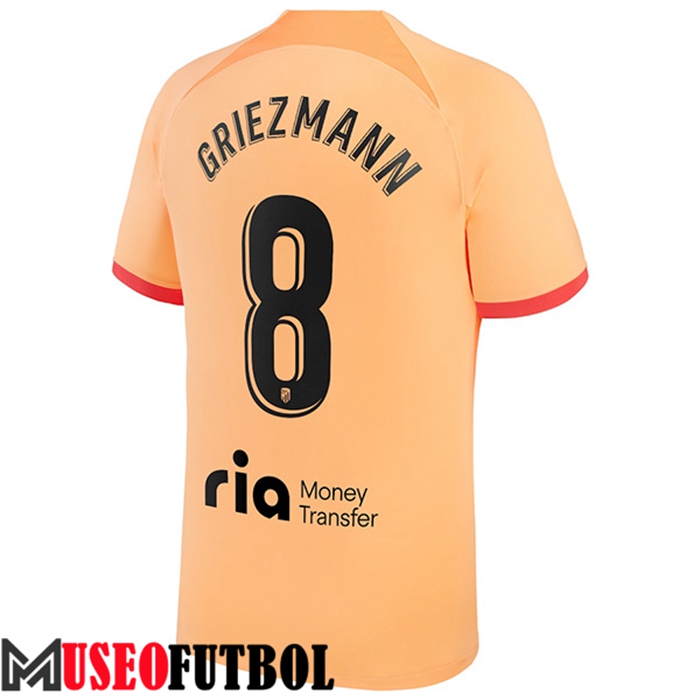 Camiseta Atletico Madrid (GRIEZMANN #8) 2022/2023 Tercera