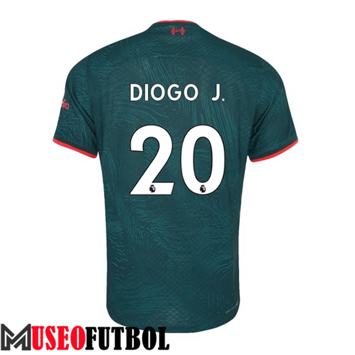 Camiseta Liverpool (DIOGO J. #20) 2022/2023 Tercera