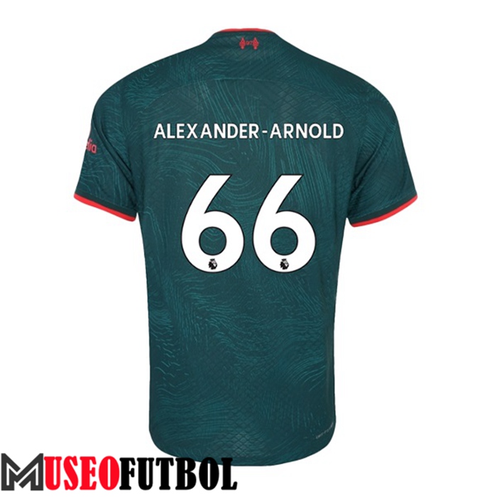 Camiseta Liverpool (ALEXANDER-ARNOLD #66) 2022/2023 Tercera