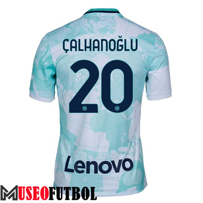 Camiseta Inter Milan (ÇALHANOGLU #20) 2022/2023 Segunda