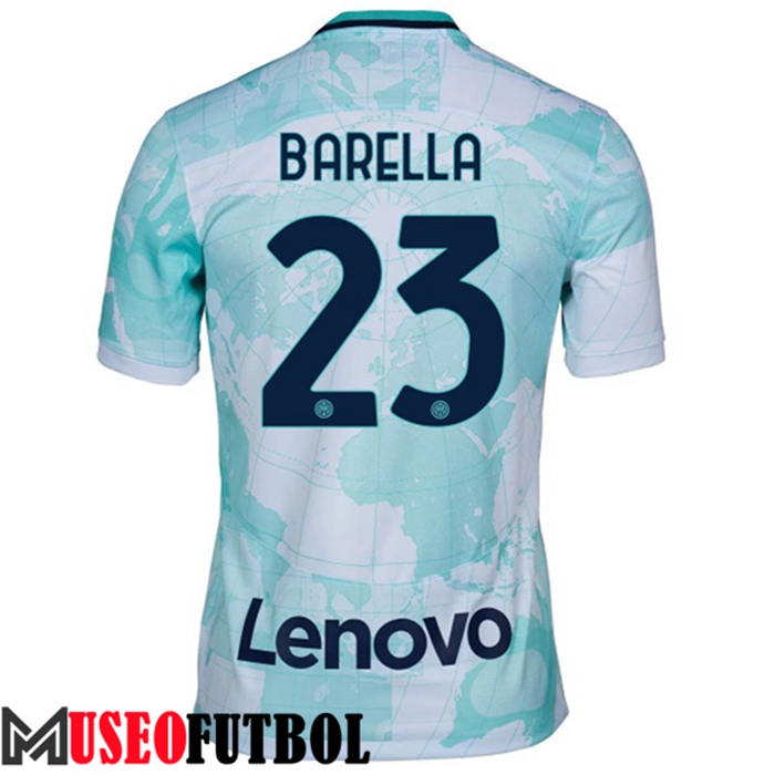 Camiseta Inter Milan (BARELLA #23) 2022/2023 Segunda