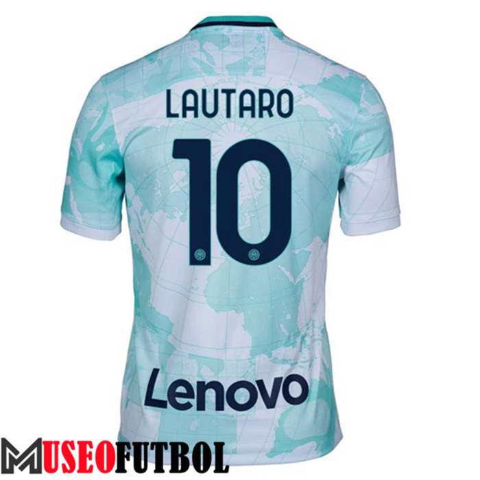 Camiseta Inter Milan (LAUTARO #10) 2022/2023 Segunda