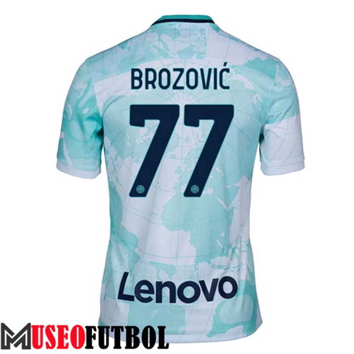 Camiseta Inter Milan (BROZOVIĆ #77) 2022/2023 Segunda