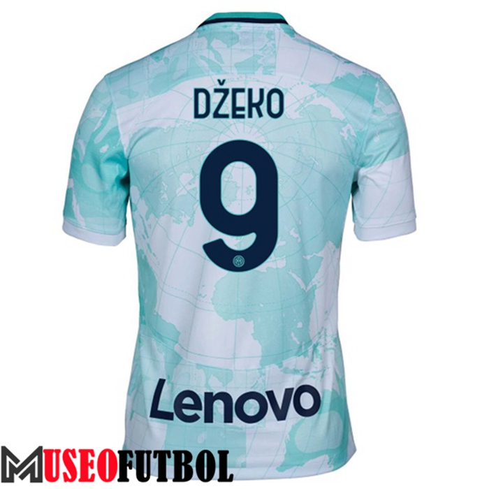 Camiseta Inter Milan (DŽEKO #9) 2022/2023 Segunda