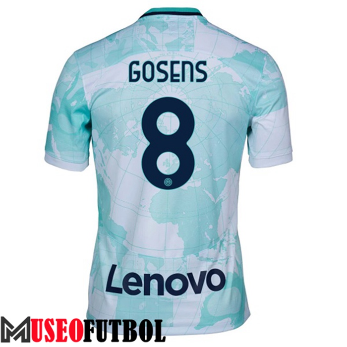 Camiseta Inter Milan (GOSENS #8) 2022/2023 Segunda