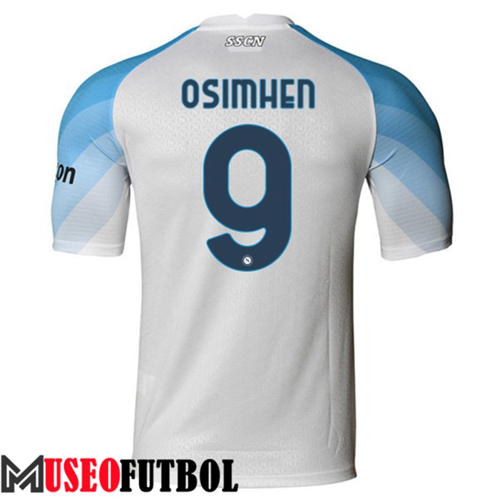 Camiseta SSC Napoli (OSIMHEN #9) 2022/2023 Segunda