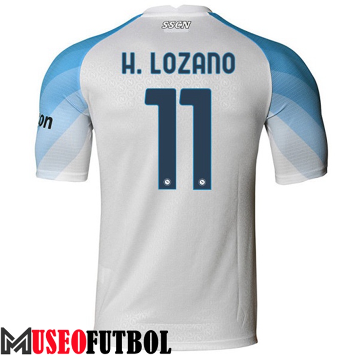 Camiseta SSC Napoli (H. LOZANO #11) 2022/2023 Segunda