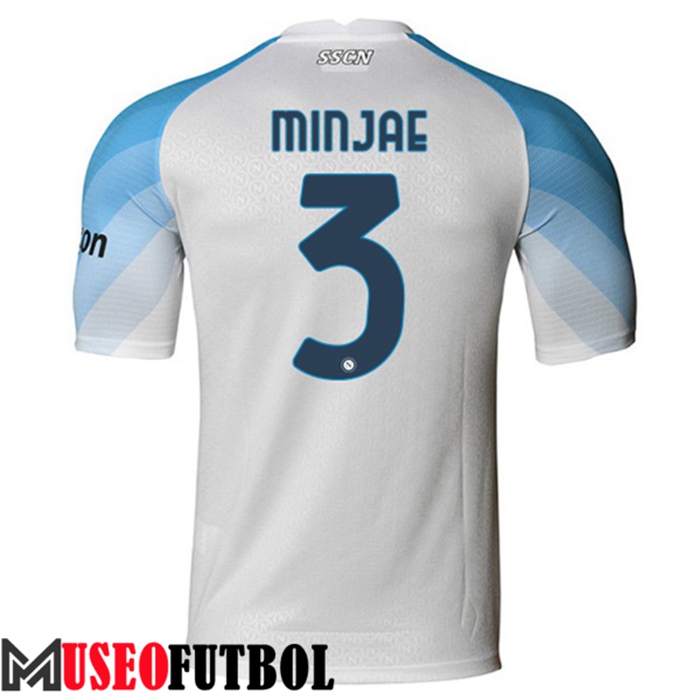 Camiseta SSC Napoli (MINJAE #3) 2022/2023 Segunda