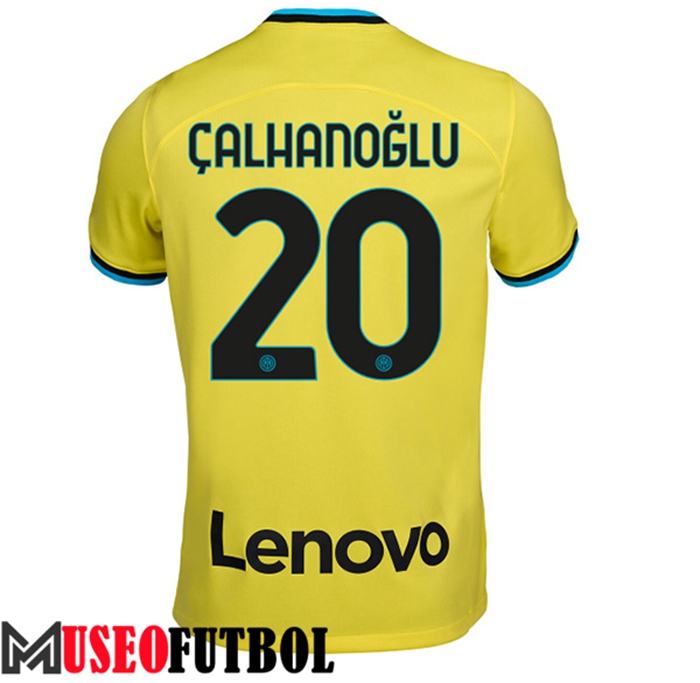 Camiseta Inter Milan (ÇALHANOGLU #20) 2022/2023 Tercera