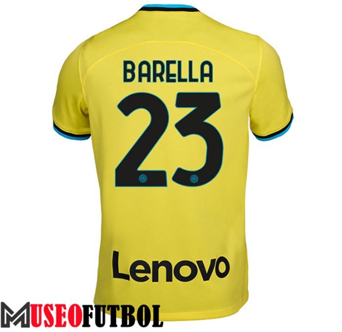 Camiseta Inter Milan (BARELLA #23) 2022/2023 Tercera