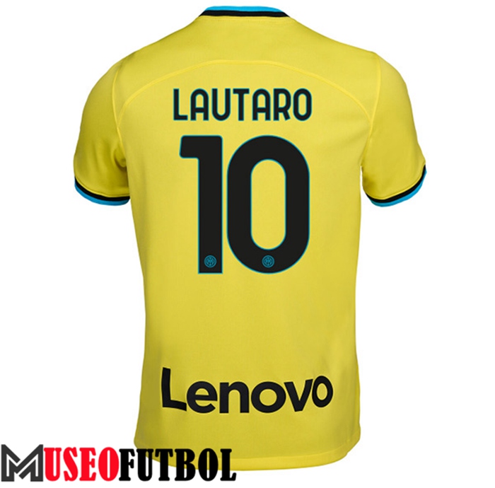 Camiseta Inter Milan (LAUTARO #10) 2022/2023 Tercera