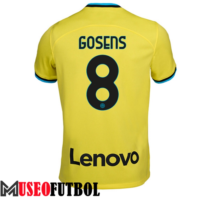 Camiseta Inter Milan (GOSENS #8) 2022/2023 Tercera