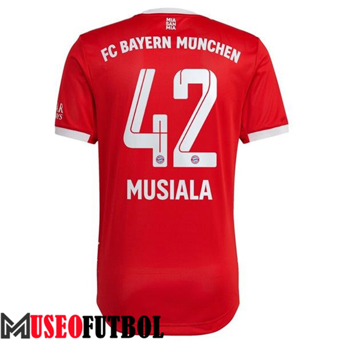 Camiseta Bayern Munich (MUSIALA #42) 2022/23 Primera