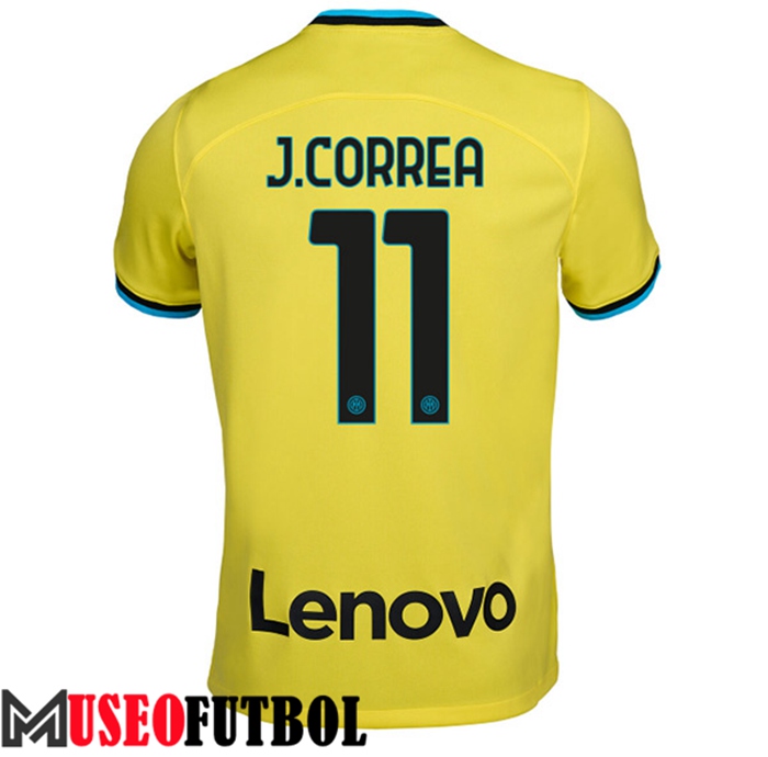 Camiseta Inter Milan (J.CORREA #11) 2022/2023 Tercera