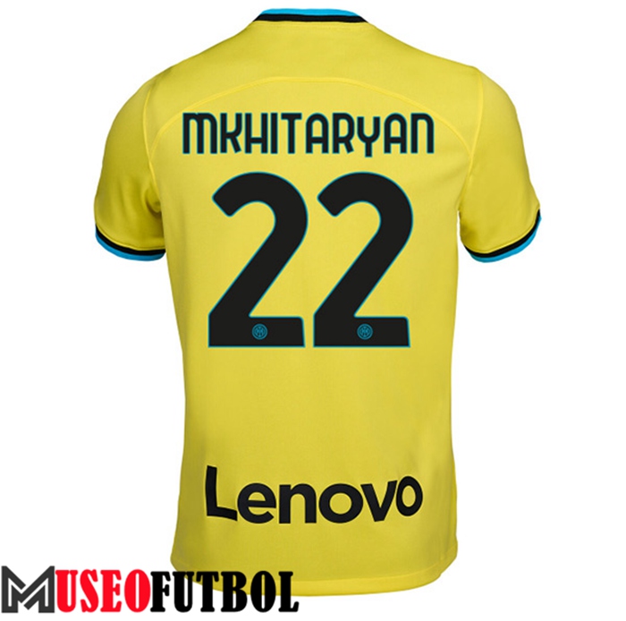 Camiseta Inter Milan (MKHITARYAN #22) 2022/2023 Tercera