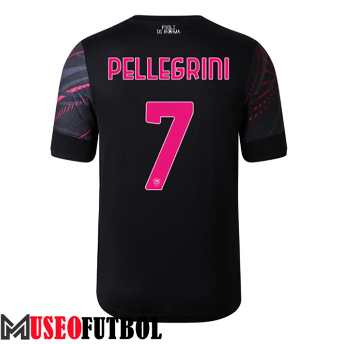 Camiseta AS Roma (PELLEGRINI #7) 2022/2023 Tercera