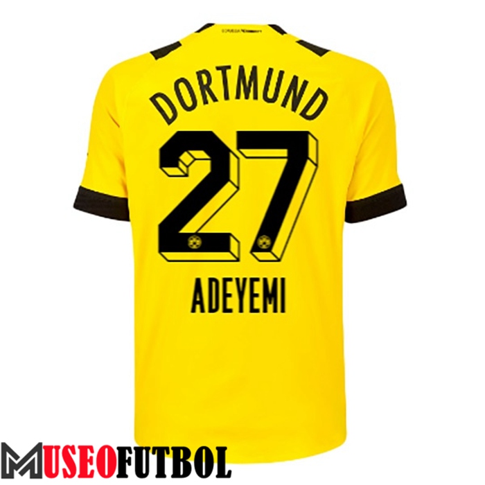 Camiseta Dortmund BVB (ADEYEMI #27) 2022/23 Primera