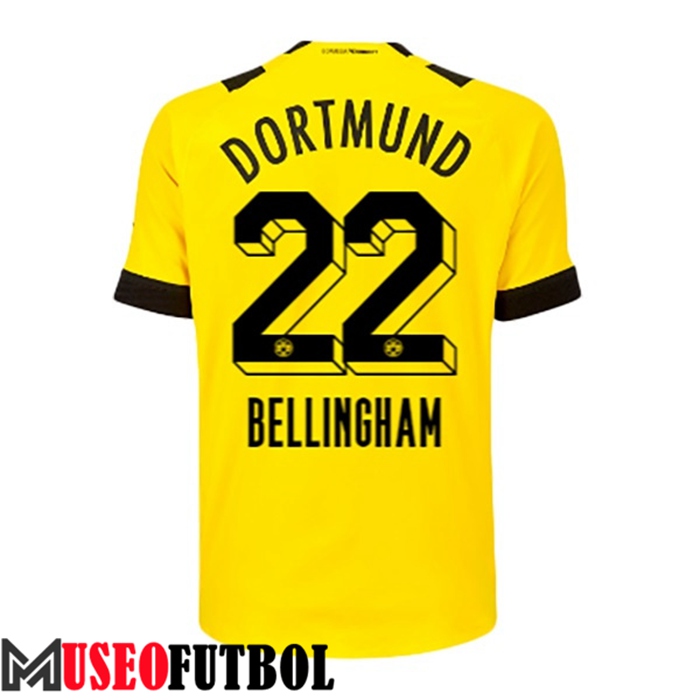 Camiseta Dortmund BVB (BELLINGHAM #22) 2022/23 Primera