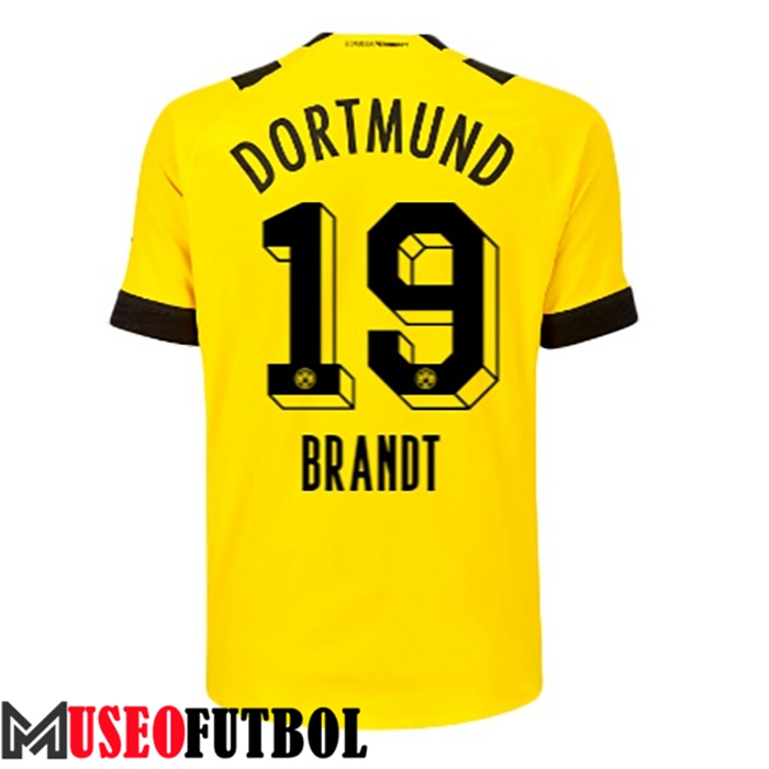 Camiseta Dortmund BVB (BRANDT #19) 2022/23 Primera