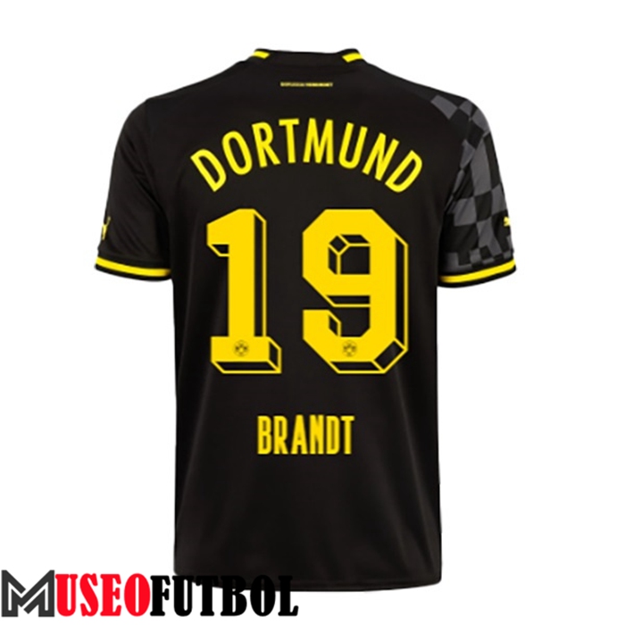 Camiseta Dortmund BVB (BRANDT #19) 2022/23 Segunda