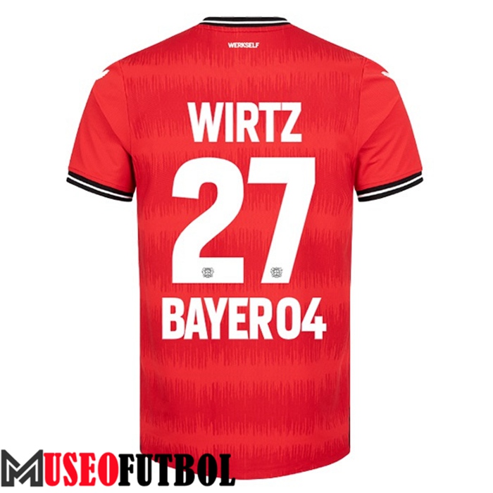 Camiseta Leverkusen (WIRTZ #27) 2022/23 Primera