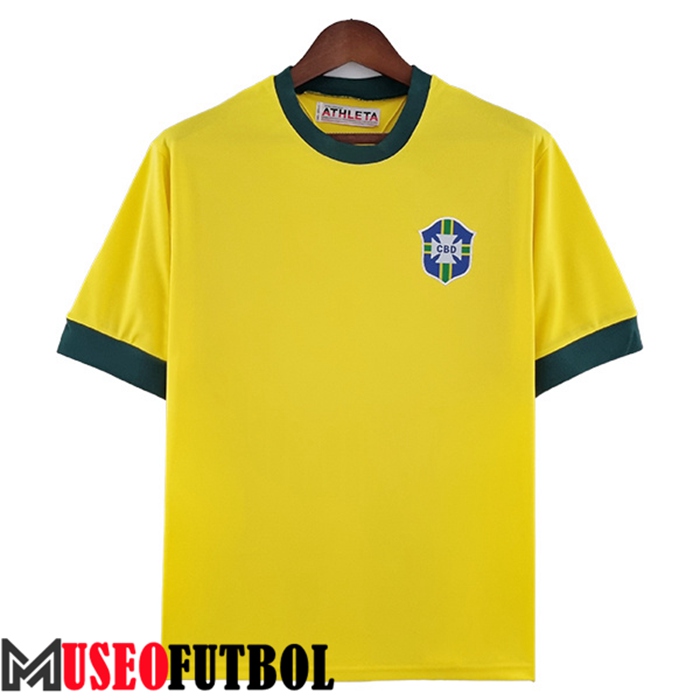 Camiseta Brasil Retro Primera 1970