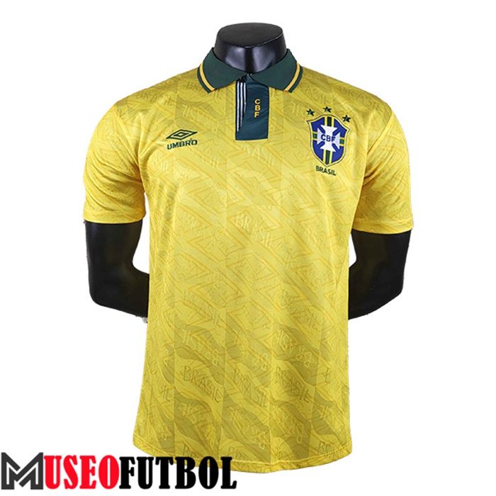 Camiseta Brasil Retro Primera 1991/1993