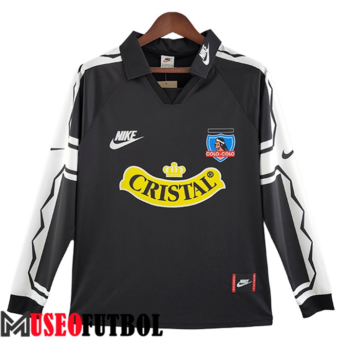 Camiseta Colo-Colo Retro Segunda Manga Largas 1995