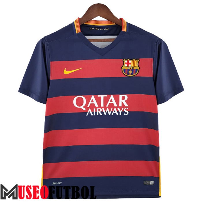 Camiseta FC Barcelona Retro Primera 2015/2016