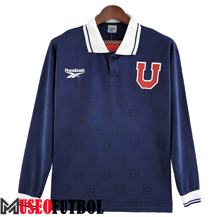 Camiseta Universidad De Chile Retro Primera Manga Largas 1998