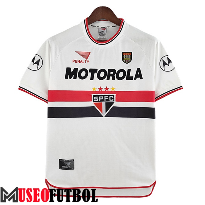 Camiseta Sao Paulo FC Retro Primera 2000