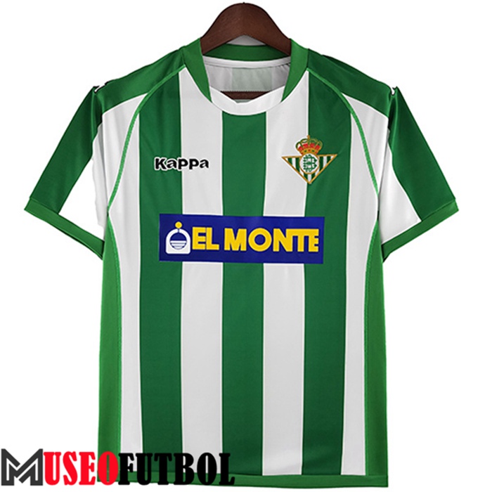 Camiseta Real Betis Retro Primera 2001/2002