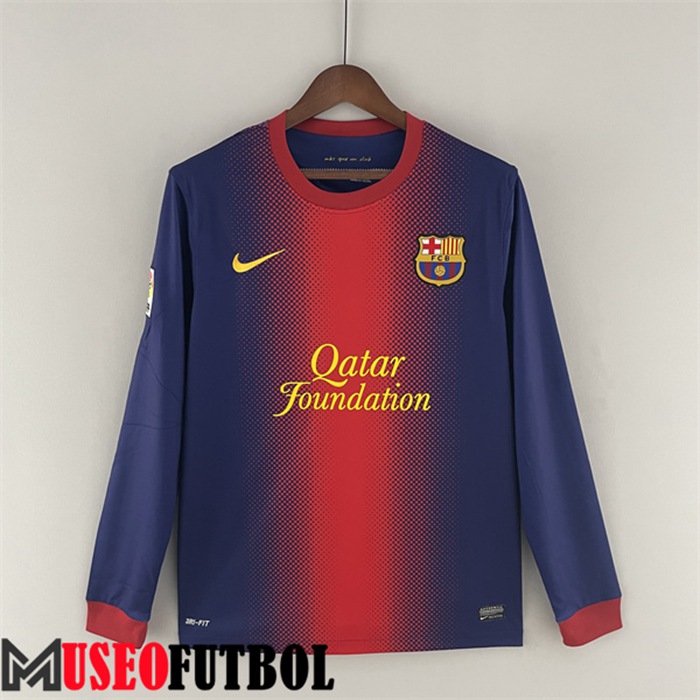 Camiseta FC Barcelona Retro Primera Manga Larga 2012/2013