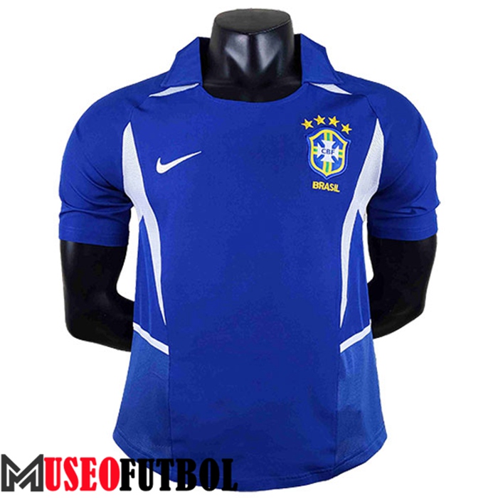 Camiseta Brasil Retro Segunda Copa Del Mundo 2002