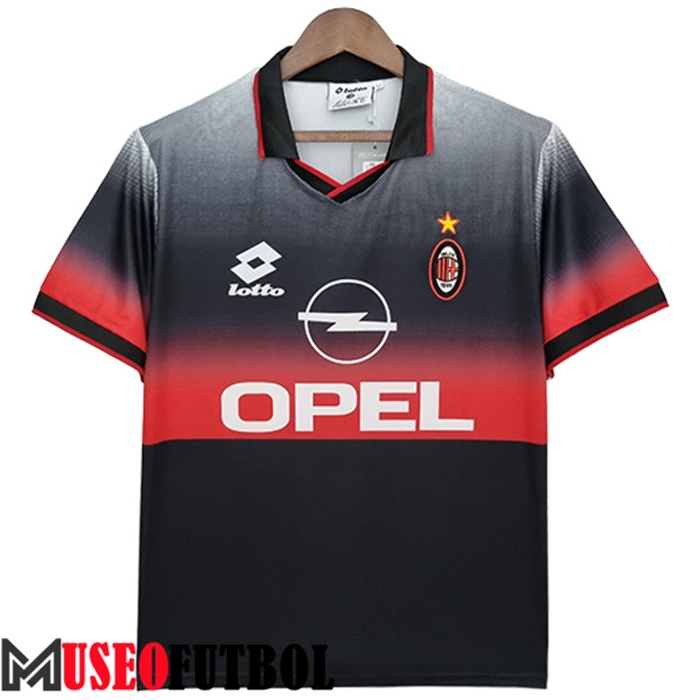 Camiseta AC Milan Retro Negro 1995/1996