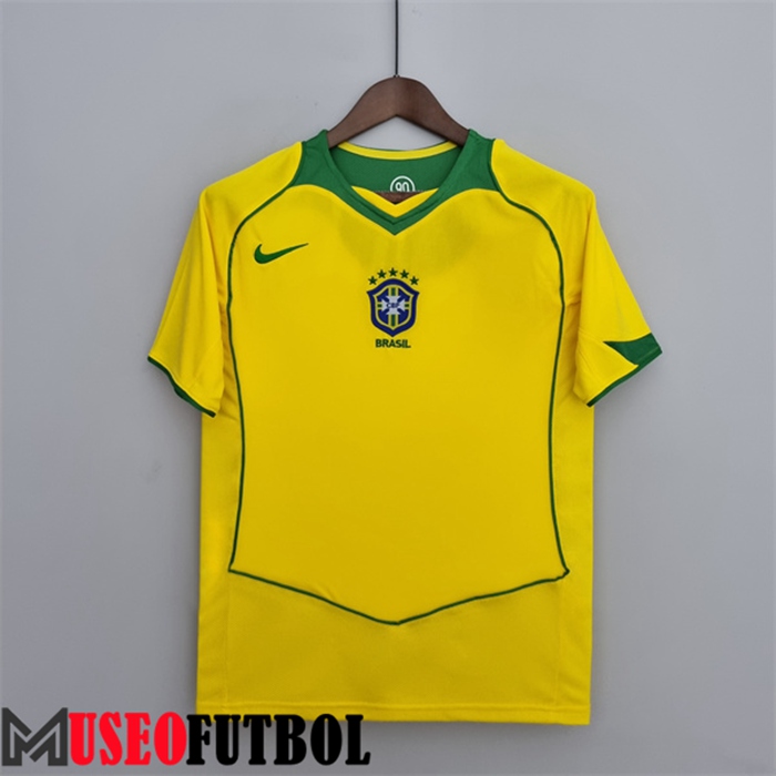 Camiseta Brasil Retro Primera 2004/2006