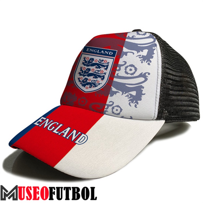 Gorra De Futbol Inglaterra Blanco/Rojo 2023