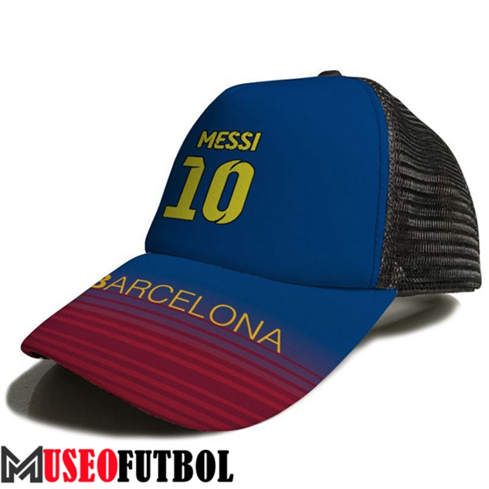 Gorra De Futbol Messi 10 Azul/Rojo 2023