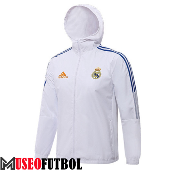 Rompevientos Real Madrid Blanco 2022/2023