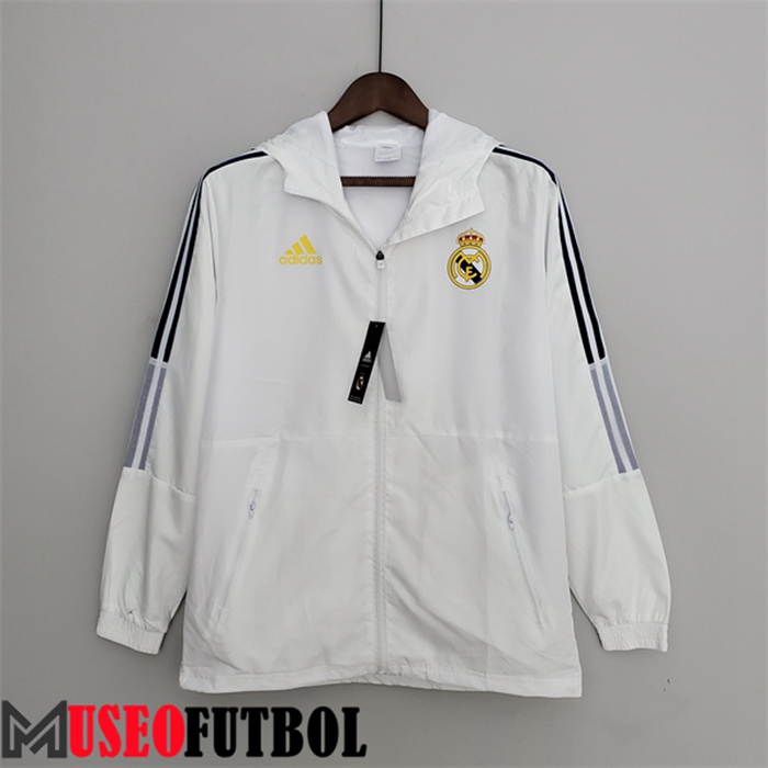 Rompevientos Real Madrid Blanco 2022/2023