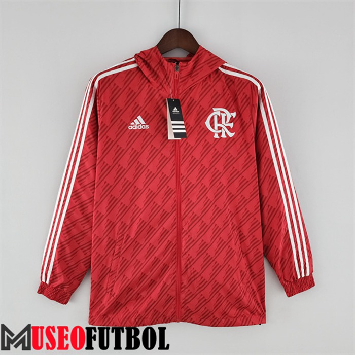 Rompevientos Flamengo Blanco/Rojo 2022/2023